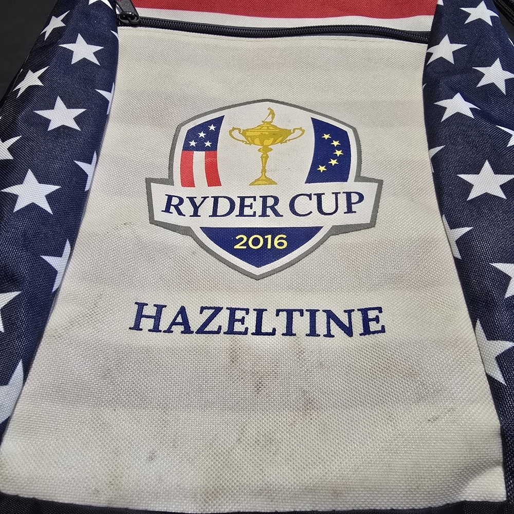 Ryder Cup Hazeltine 2016 Backpack Unisex One Size Drawstring USA - Picture 13 of 15